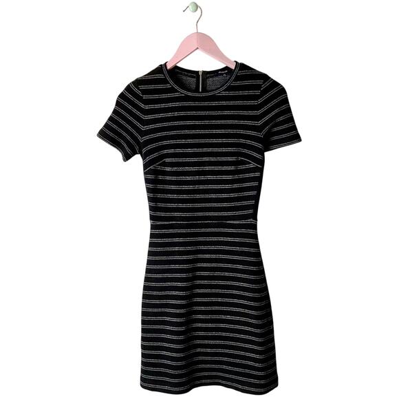 Madewell Knit Stripe Dress - Picture 1 of 5